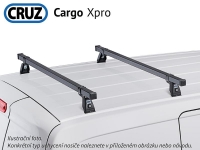 2 příčníky Ford Courier 2 Tourneo/Transit 14- Cargo Xpro SF s patkami