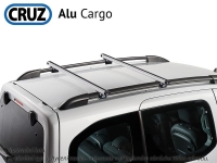 Střešní nosič Audi 80 kombi (na podélníky), CRUZ ALU