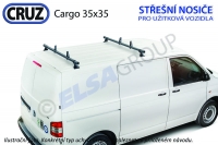 Střešní nosič Hyundai Terracan Cargo (2 příčníky 35x35) //, CRUZ