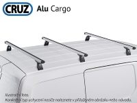 Střešní nosič Peugeot Expert/Traveller 16-, Cruz Alu Cargo