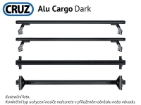 Střešní nosič Peugeot Rifter 18-, Cruz Alu Cargo Dark
