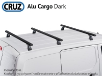 Střešní nosič Volkswagen Crafter 06-17, Cruz Alu Cargo Dark