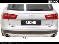 Tažné zařízení Audi A6 Avant (kombi) 2011-2018 (2WD/4WD), sklopné, BRINK