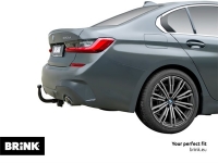 Tažné zařízení BMW 3-serie Touring (kombi) 2019/07- (G21), vertikální, BRINK