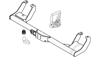 Tažné zařízení Citroen Jumper skříň 1994-2006, přírubový čep 2 šrouby, BRINK