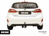 Tažné zařízení Ford Fiesta 2017/07- , vertikální, BRINK