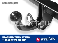 Tažné zařízení Ford Transit/Tourneo Courier 2020/11- , pevné, Westfalia