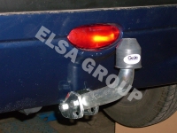 Tažné zařízení Peugeot 206 HB 1998-2003, pevný čep 2 šrouby, Galia