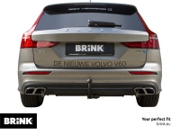 Tažné zařízení Volvo V60 2018- , pevné, BRINK