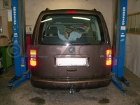 Tažné zařízení VW Caddy 4x4 2008- , pevný čep 2 šrouby, Galia