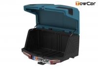 TowCar TowBox V3 modrý, perforovaný, na tažné zařízení