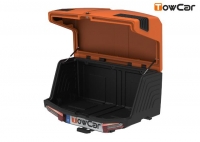 TowCar TowBox V3 oranžový, perforovaný, na tažné zařízení