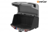 TowCar TowBox V3 šedý, perforovaný, na tažné zařízení