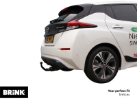 Zařízení pro nosiče kol Nissan Leaf 2017- , nosič zavazadel, BRINK